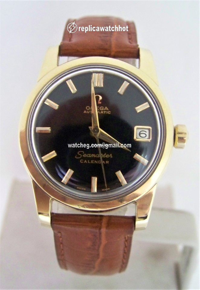Omega Seamaster Mens watch Unisex Automatic Gold Steel 2849-2