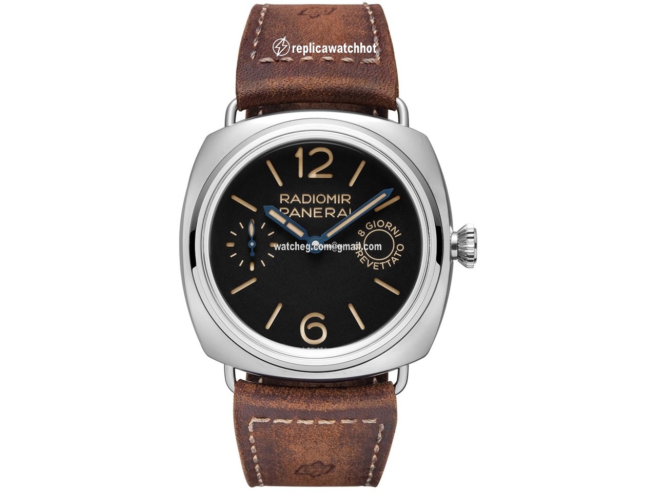 Panerai Radiomir 8 Days Mens watch Unisex Manual winding Steel PAM00992