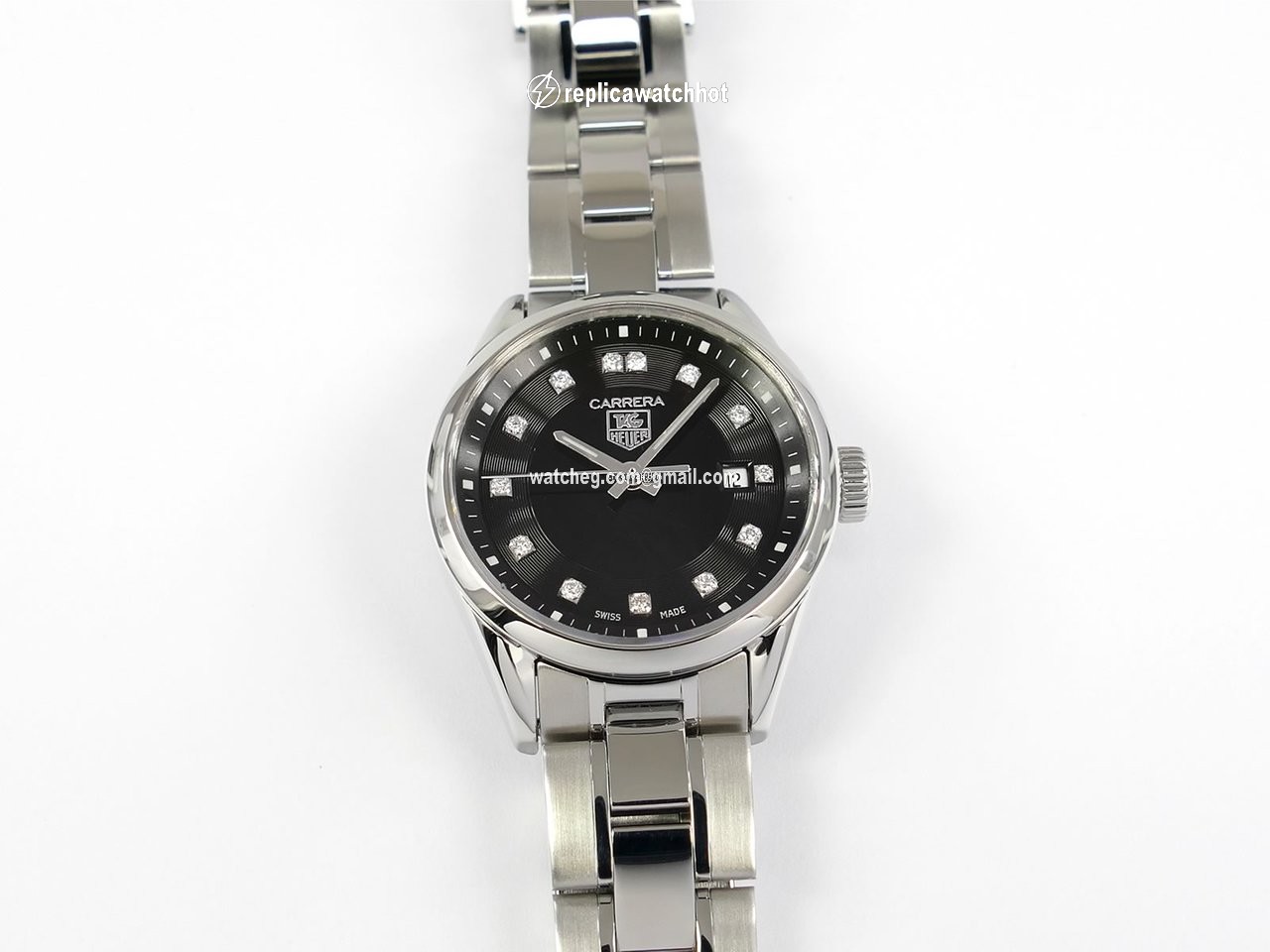 TAG Heuer Carrera Lady Womens watch Quartz Steel WV1410.BA0793