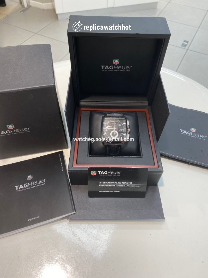 TAG Heuer Monaco Calibre 12 Mens watch Unisex Automatic Steel CAL2110.FC6257