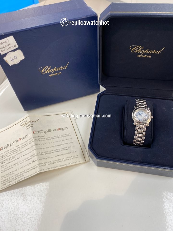 Chopard Happy Sport Womens watch Quartz Steel 27 8250-23