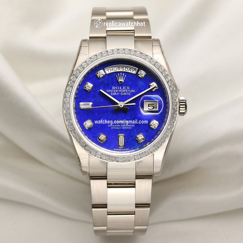 Rolex Day-Date 36 Mens watch Unisex White gold Automatic 118399BR