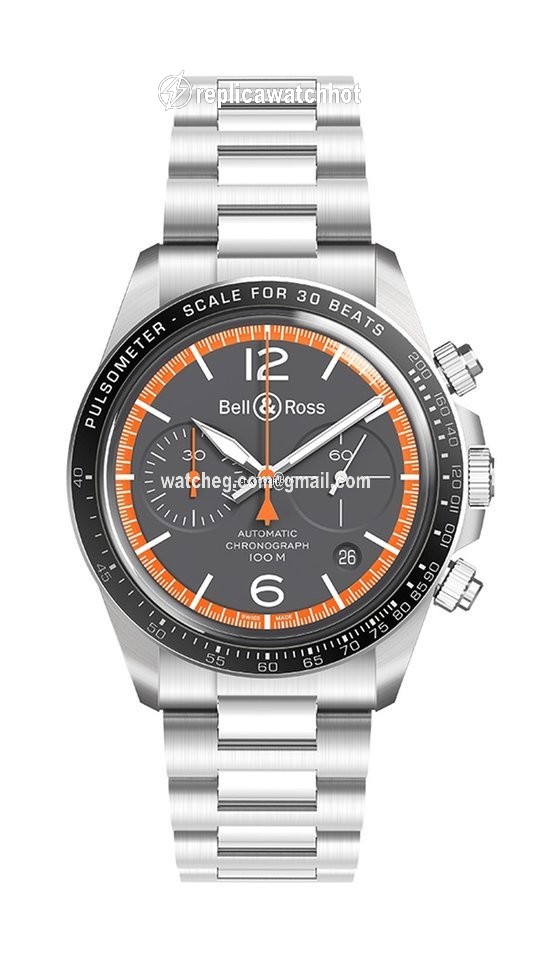 Bell & Ross BR V2 Mens watch Unisex Automatic Steel BRV294-ORA-ST SST