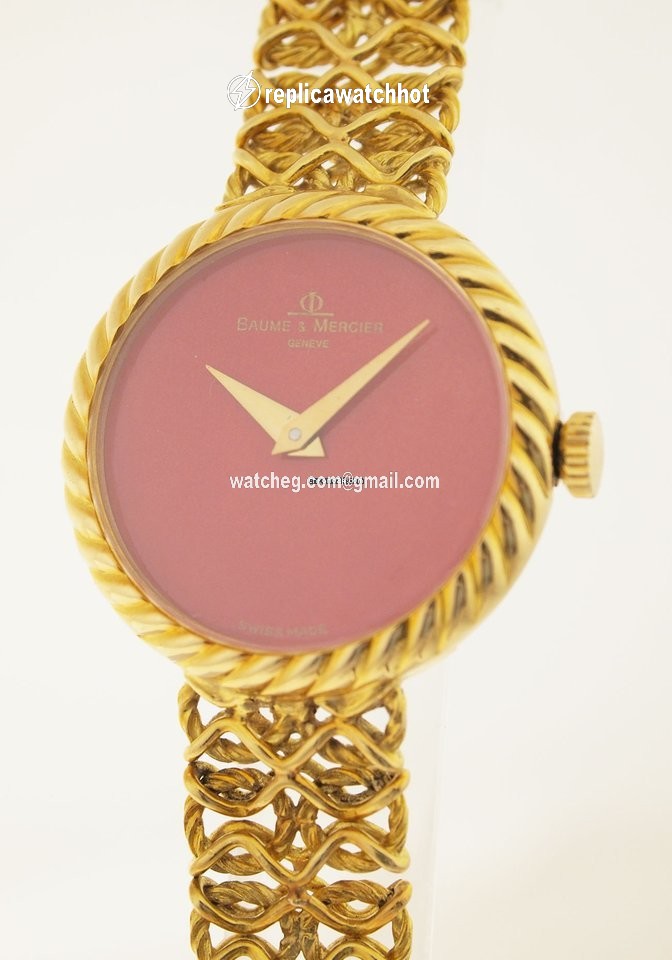 Baume & Mercier Womens watch Manual winding Yellow gold bm 775