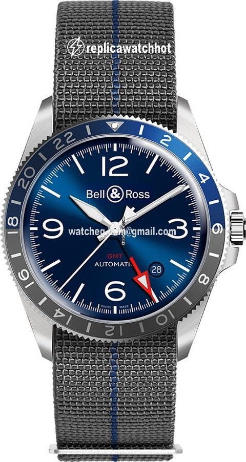 Bell & Ross BR V2 Mens watch Unisex Automatic Steel BRV293-BLU-ST SF