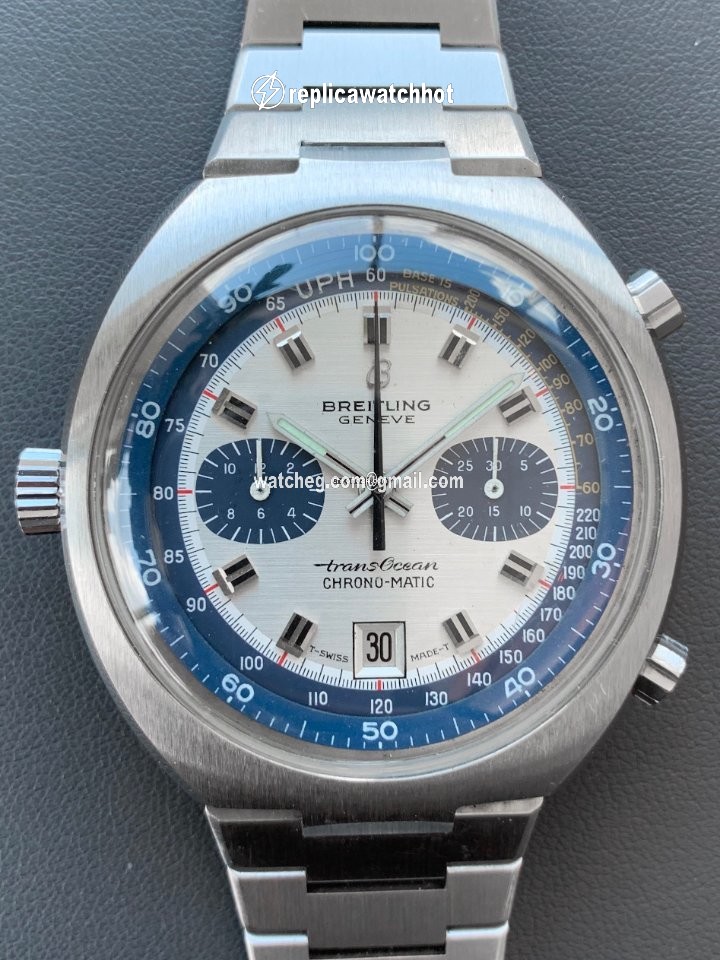 Breitling Transocean Chronograph Mens watch Unisex Automatic Steel 2129