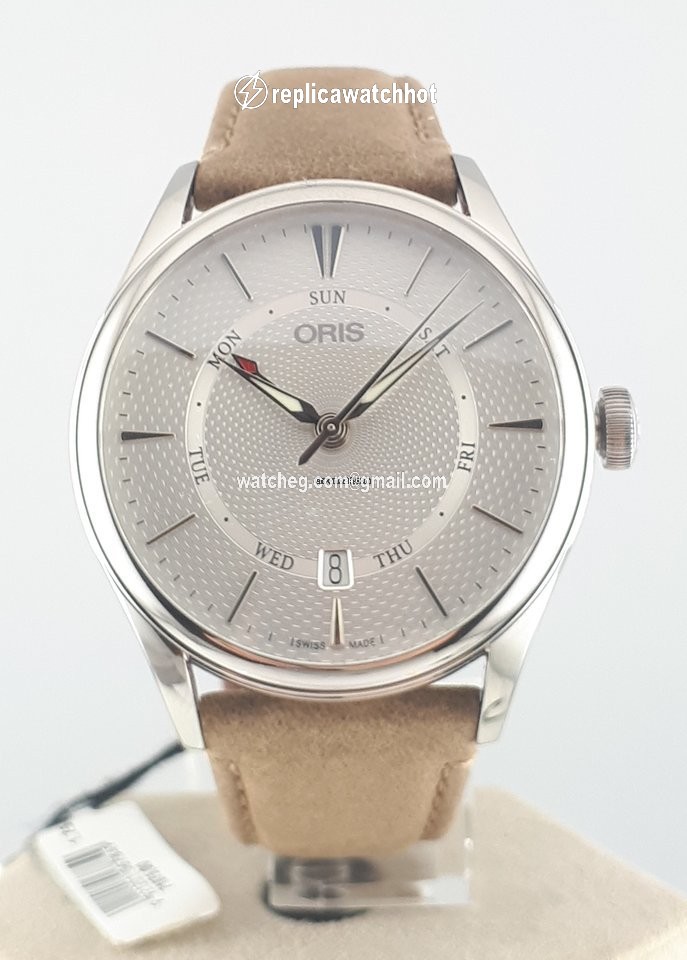 Oris Artelier Pointer Day Date Mens watch Unisex Automatic Steel 01 755 7742 4051-07 5 21 32FC