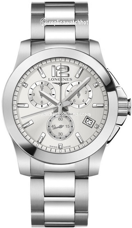 Longines Conquest Mens watch Unisex Quartz Steel L3.660.4.76.6