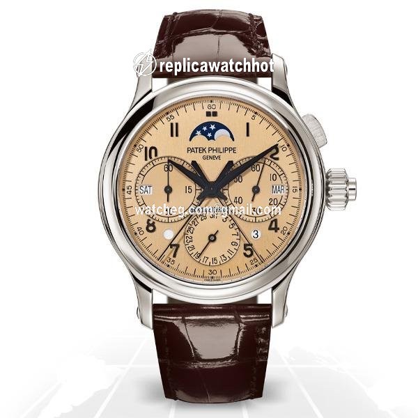 Patek Philippe Perpetual Calendar Chronograph Manual winding Platinum 5372P-010