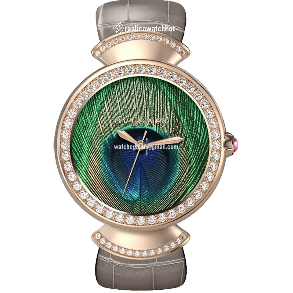 Bulgari Womens watch Automatic Rose gold 103139 DVP37FEAGL