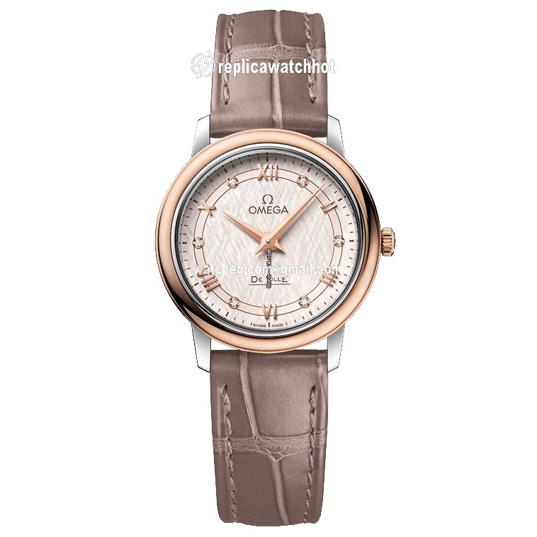 Omega De Ville Prestige Womens watch Automatic Gold Steel 424.23.27.60.52.001
