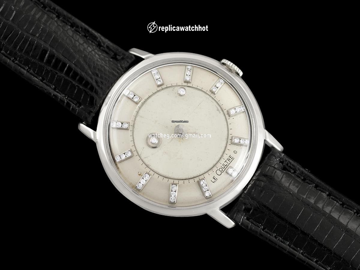 Jaeger-LeCoultre Mens watch Unisex Manual winding White gold 7119