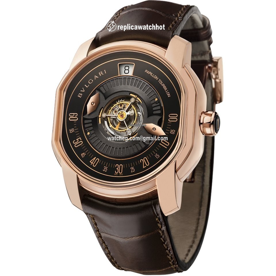 Bulgari Daniel Roth Mens watch Unisex Manual winding Rose gold 102074 BRRP45BGLTBPAP