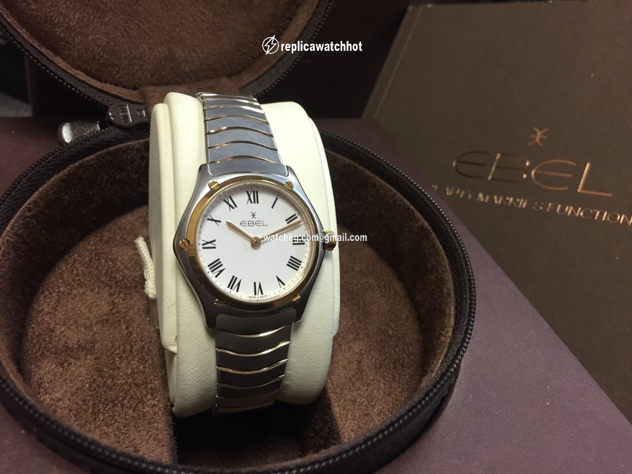 Ebel Sport Womens watch Quartz Gold Steel 1216387
