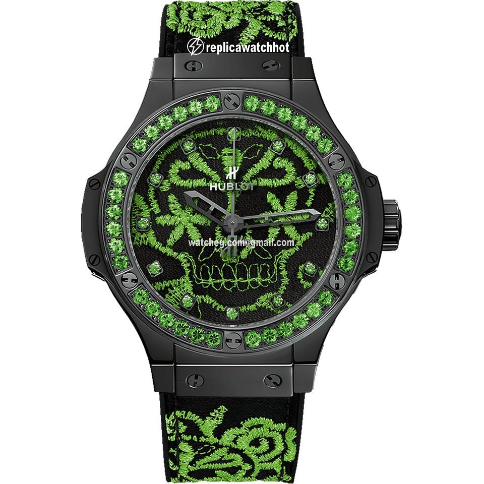 Hublot Big Bang Broderie Mens watch Unisex Automatic Ceramic 343.CG.6590.NR.1222