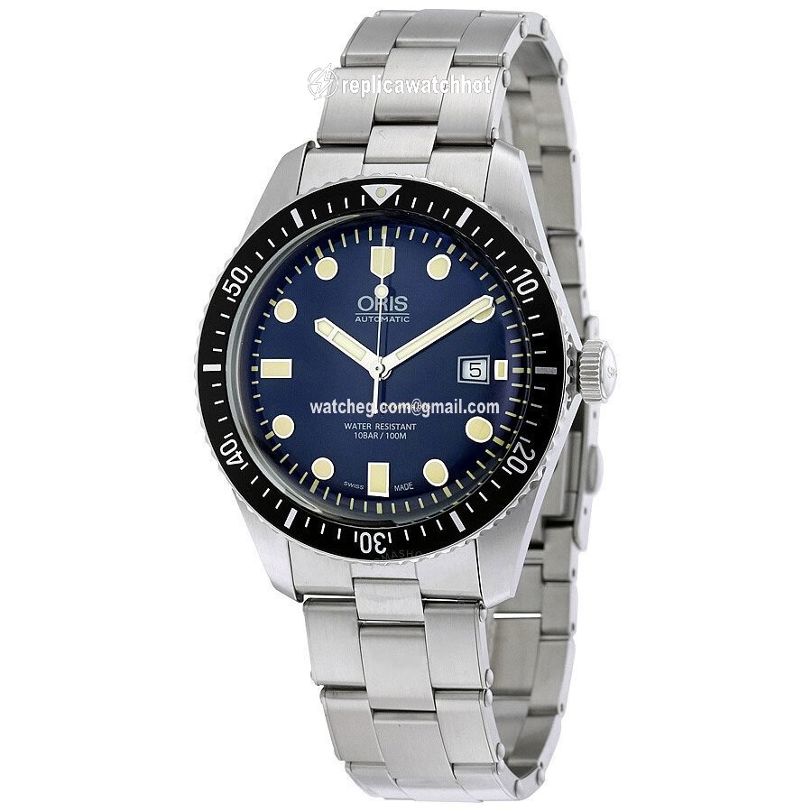 Oris Divers Sixty Five Mens watch Unisex Automatic Steel 01 733 7707 4055-07 8 20 18