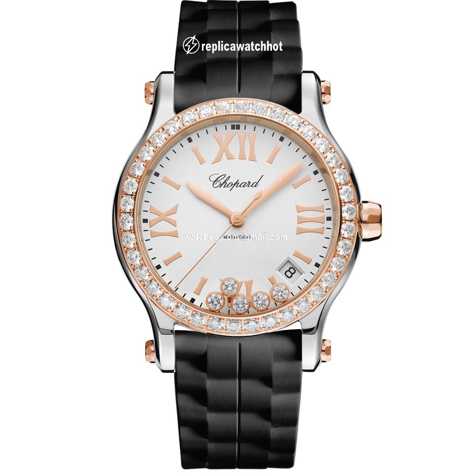Chopard Happy Sport Womens watch Quartz Gold Steel 278582-6003