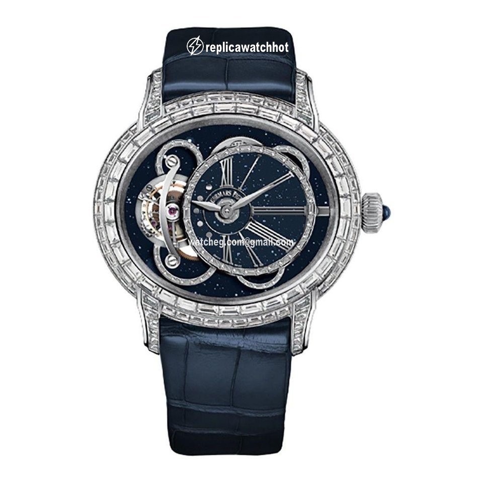 Audemars Piguet Millenary Mens watch Unisex Manual winding White gold 26381BC.ZZ.D312CR.01