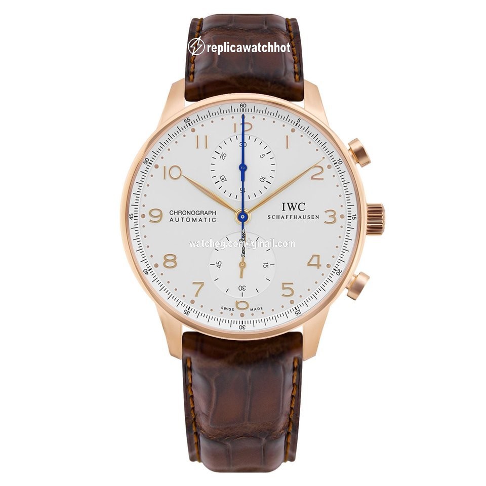 IWC Portuguese Chronograph Mens watch Unisex Automatic Rose gold IW371611