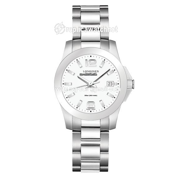 Longines Conquest Womens watch Quartz Steel L3.377.4.16.6