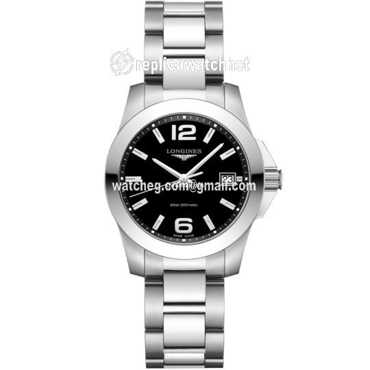 Longines Conquest Womens watch Quartz Steel L3.377.4.58.6