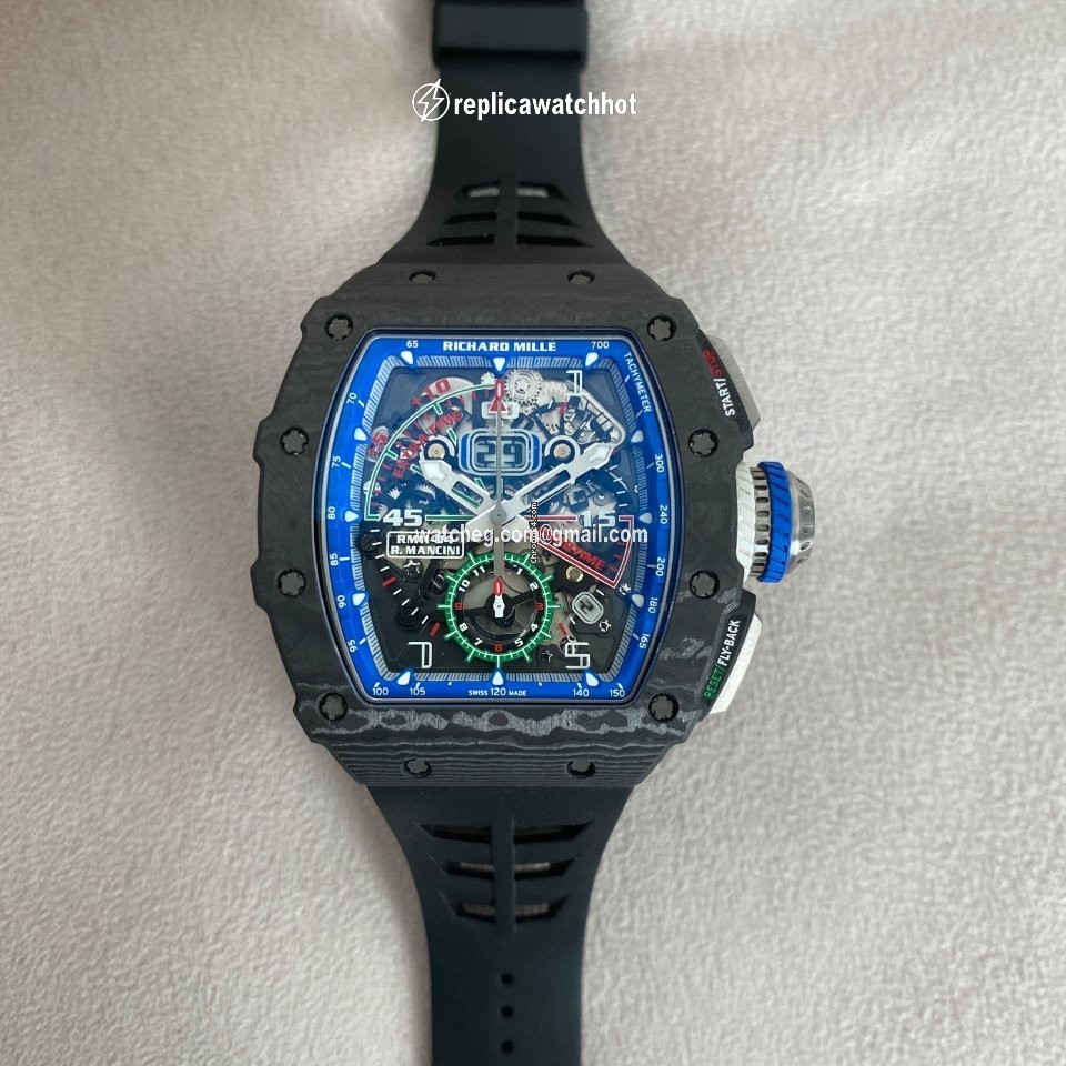 Richard Mille RM 011 Mens watch Unisex Automatic Carbon RM 11-04