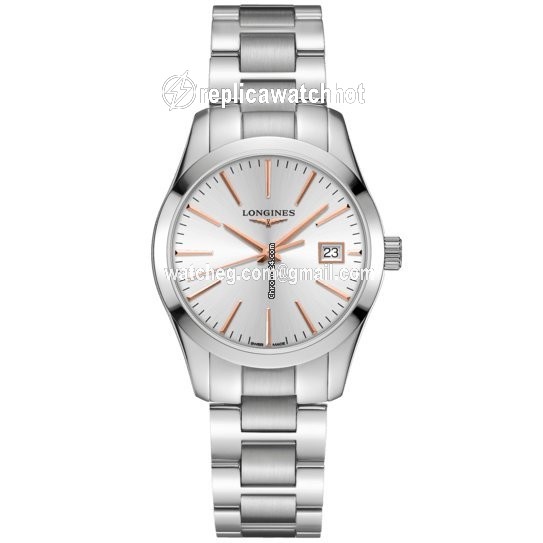 Longines Conquest Classic Womens watch Quartz Steel L2.386.4.72.6