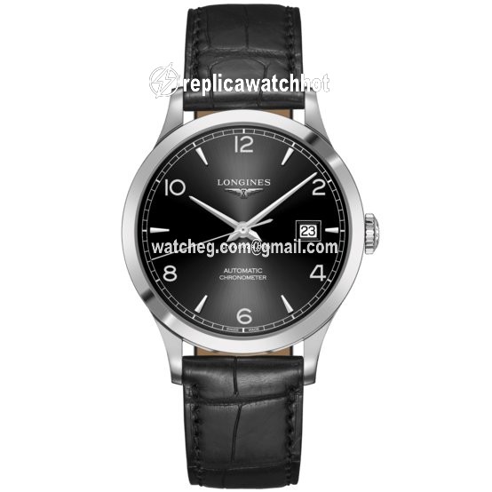Longines Record Mens watch Unisex Automatic Steel L2.821.4.56.2