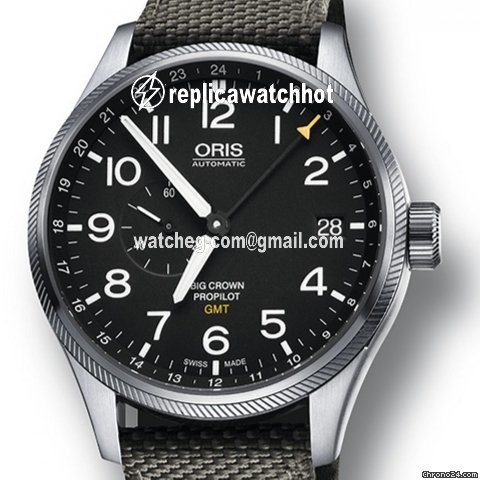 Oris Big Crown ProPilot GMT Automatic Steel 01 748 7710 4164-07 5 22 17FC