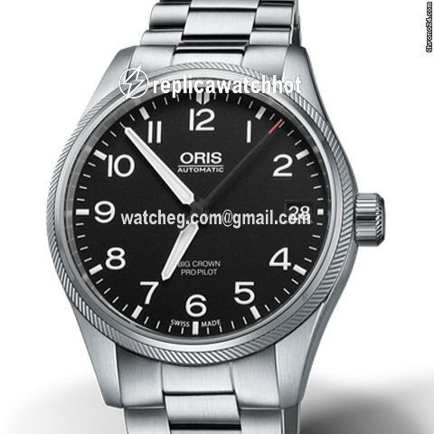 Oris Big Crown ProPilot Date Automatic Steel 01 751 7697 4164-07 8 20 19