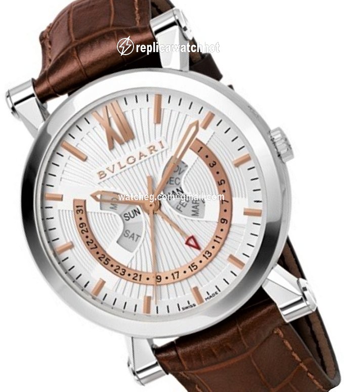 Bulgari Sotirio Mens watch Unisex Automatic White gold SBW42WGLAC