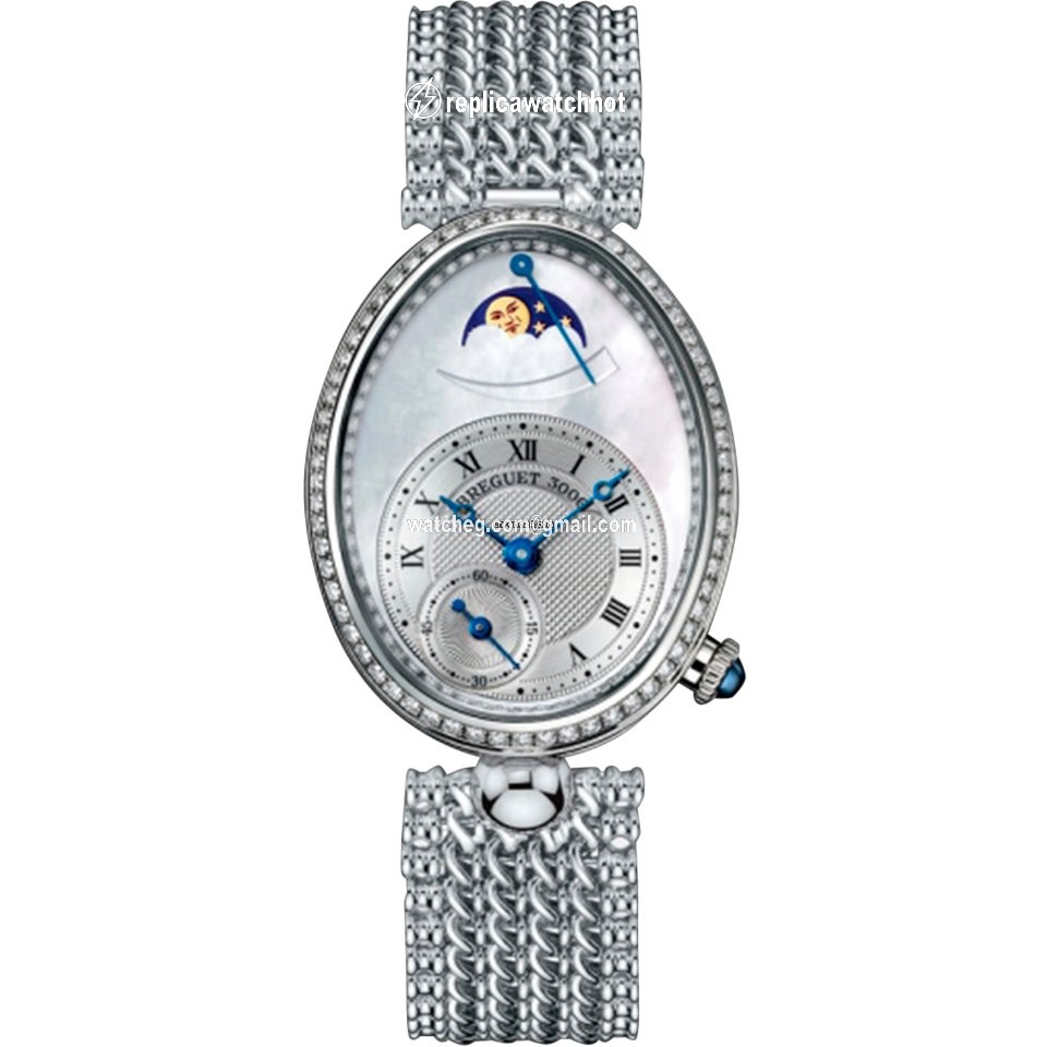 Breguet Reine de Naples Womens watch Automatic White gold 8908BB 52 J20.D000