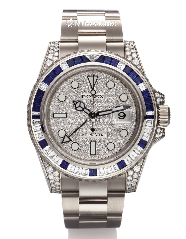 Rolex GMT-Master II Mens watch Unisex White gold Automatic 116759