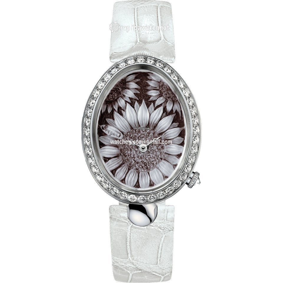 Breguet Reine de Naples Womens watch Automatic White gold 8958BB 51 974 D00D