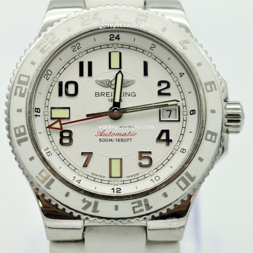 Breitling Superocean GMT Mens watch Unisex Automatic Steel A32380