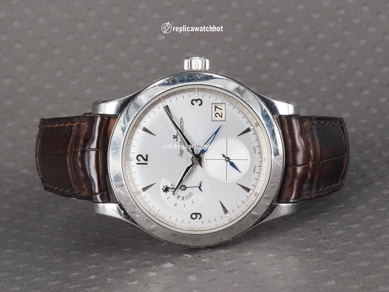 Jaeger-LeCoultre Master Hometime Mens watch Unisex Automatic Steel 147.8.05.S