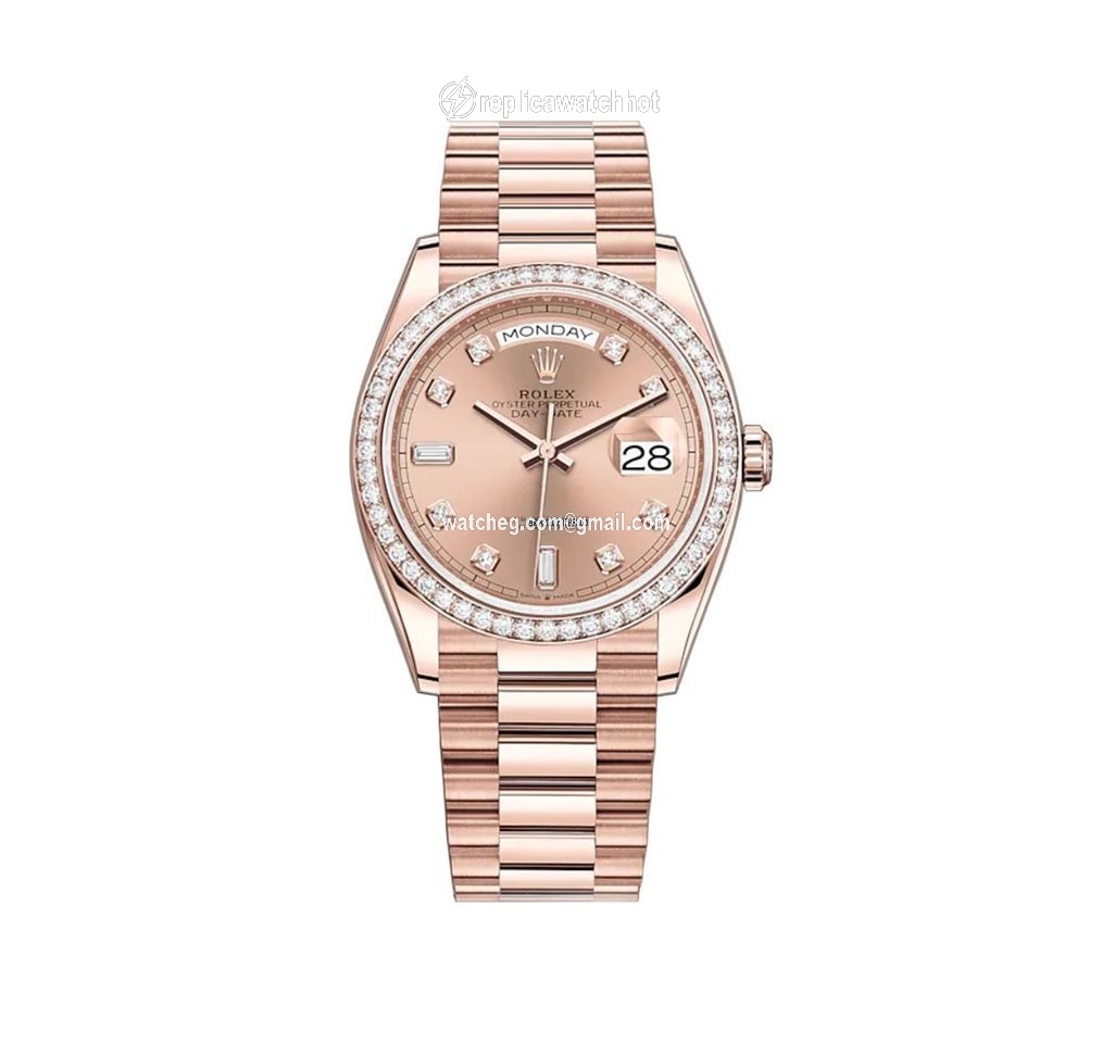 Rolex Day-Date 36 Rose gold Automatic 128345 RBR