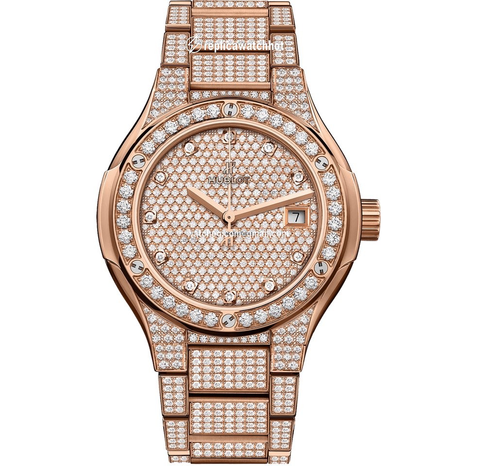 Hublot Classic Fusion 45, 42, 38, 33 mm Womens watch Automatic Rose gold 585.OX.9000.OX.3604