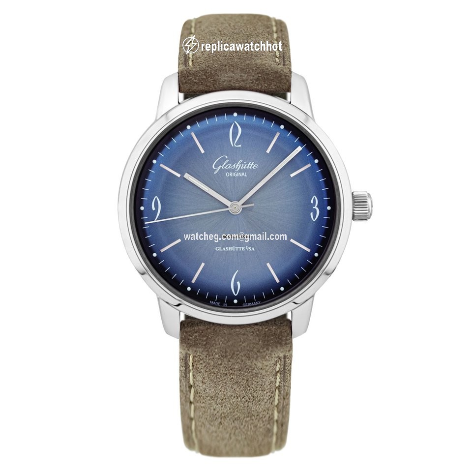 Glashtte Original Sixties Mens watch Unisex Automatic Steel 1-39-52-14-02-04 or 1-39-52-14-02-04