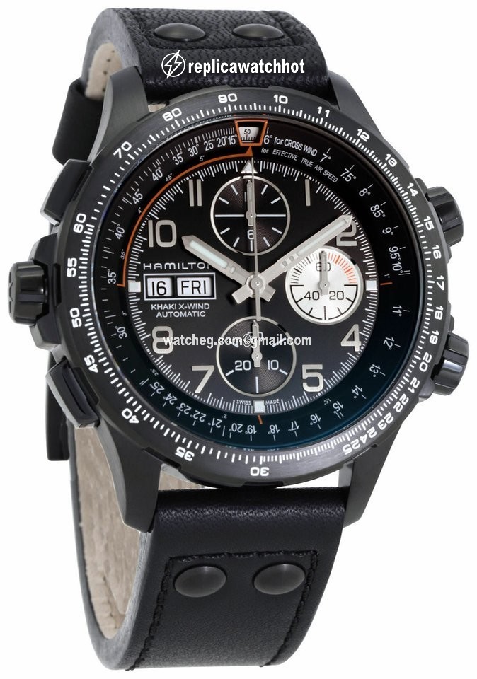 Hamilton Khaki X-Wind Mens watch Unisex Automatic Steel H77736733