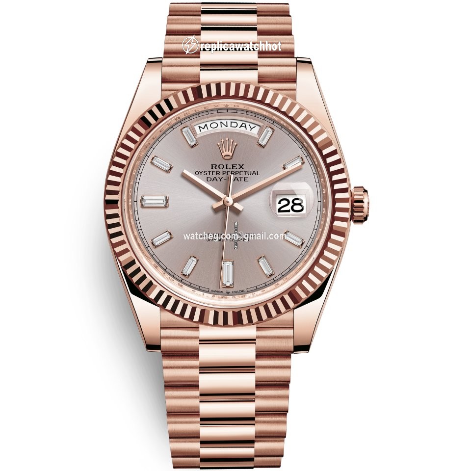 Rolex Day-Date 40 Mens watch Unisex Rose gold Automatic 228235-0004