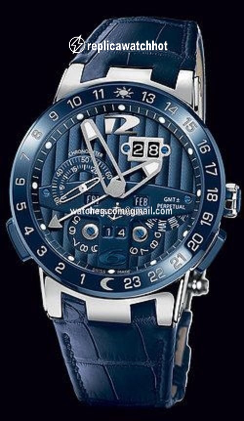 Ulysse Nardin El Toro  Black Toro Mens watch Unisex Automatic White gold 320-00-3 BQ