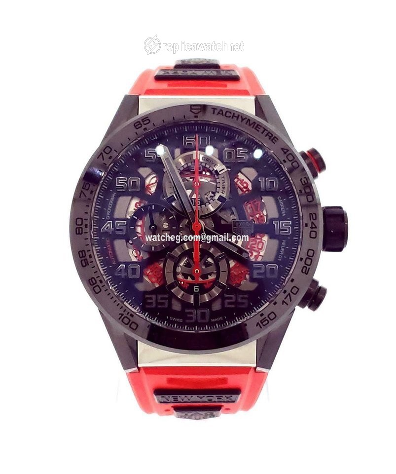 TAG Heuer Carrera Mens watch Unisex Automatic Steel CAR201E.FT6087
