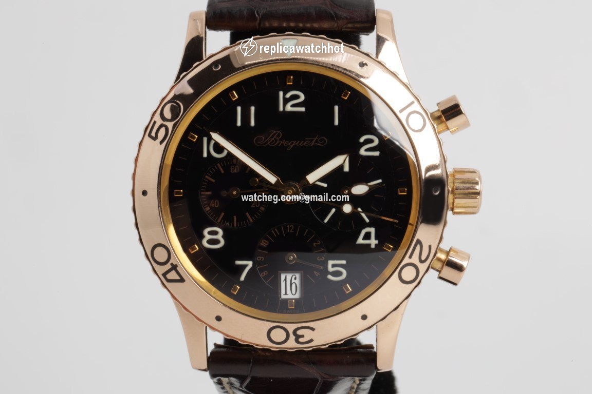 Breguet Type XX - XXI - XXII Womens watch Automatic Rose gold breguet XX-XXI 18K Rose Gold 3820