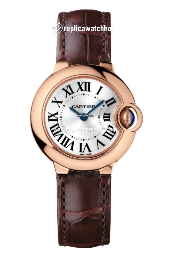 Cartier Ballon Bleu 28mm Womens watch Quartz Rose gold WGBB0007