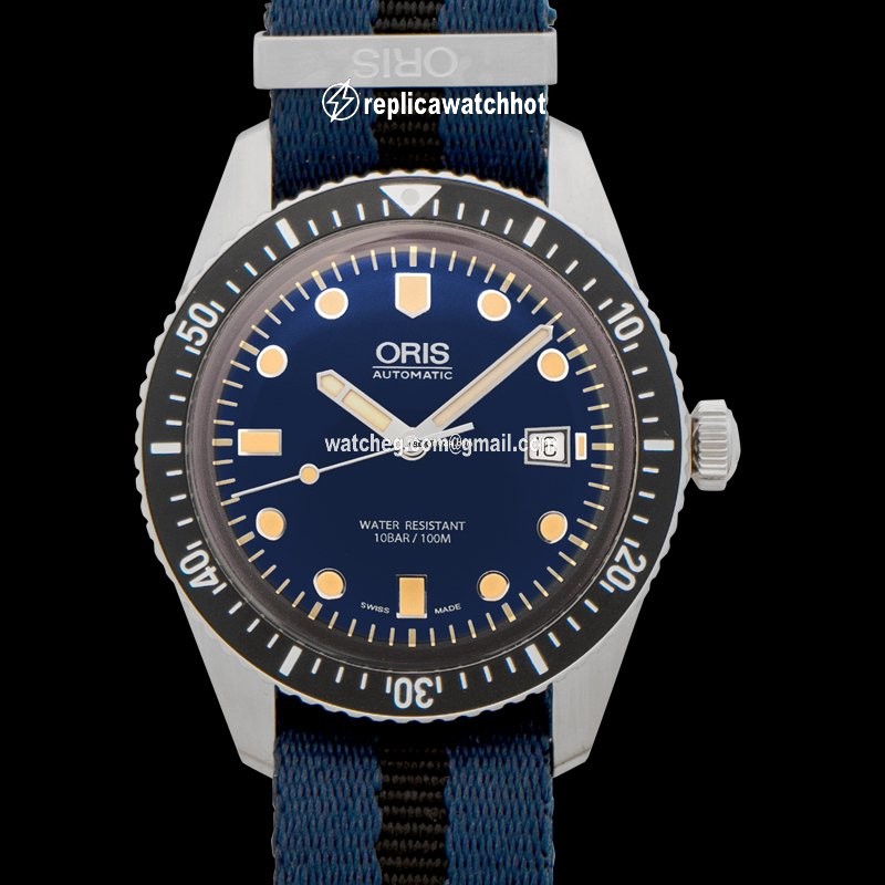 Oris Divers Sixty Five Mens watch Unisex Automatic Steel 01 733 7720 4055-07 5 21 28FC
