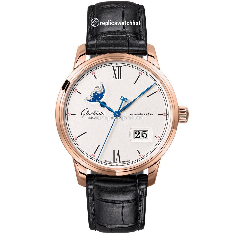 Glashtte Original Senator Excellence Mens watch Unisex Automatic Red gold 1-36-04-02-05-30