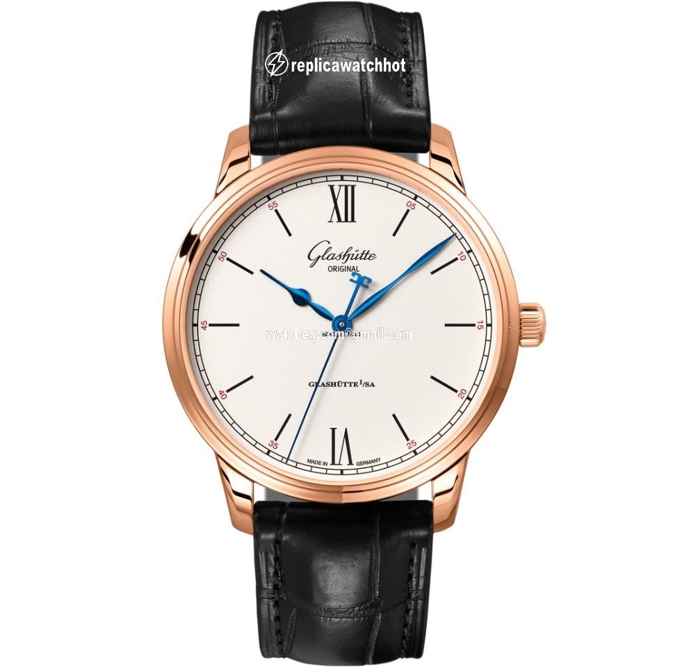 Glashtte Original Senator Excellence Mens watch Unisex Automatic Red gold 1-36-01-02-05-01