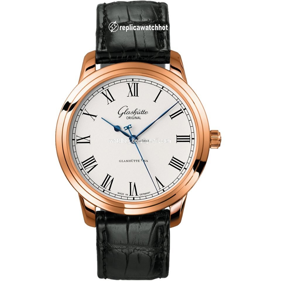 Glashtte Original Senator Automatic Mens watch Unisex Automatic Red gold 1-39-59-01-05-04