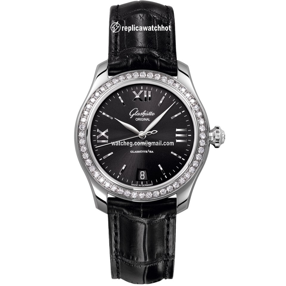 Glashtte Original Lady Serenade Womens watch Automatic Steel 1-39-22-20-22-04